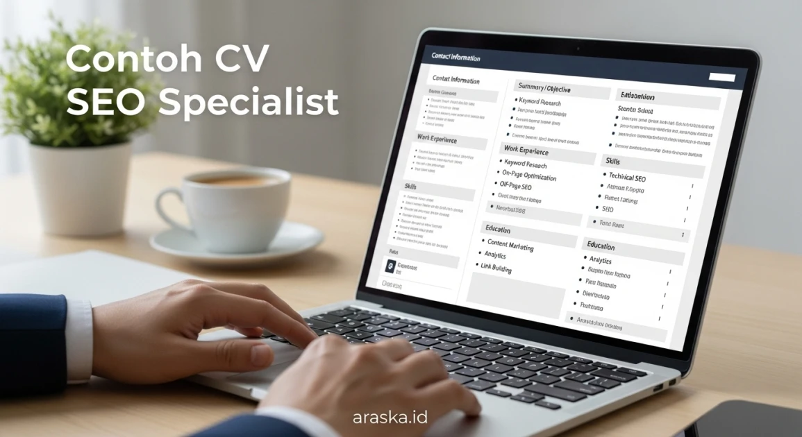 Contoh CV SEO Spesialist