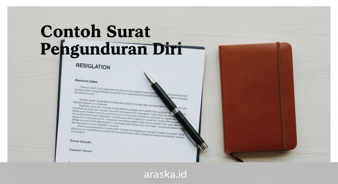Surat Pengunduran Diri Kerja: Format, Tips, dan Contoh Siap Pakai