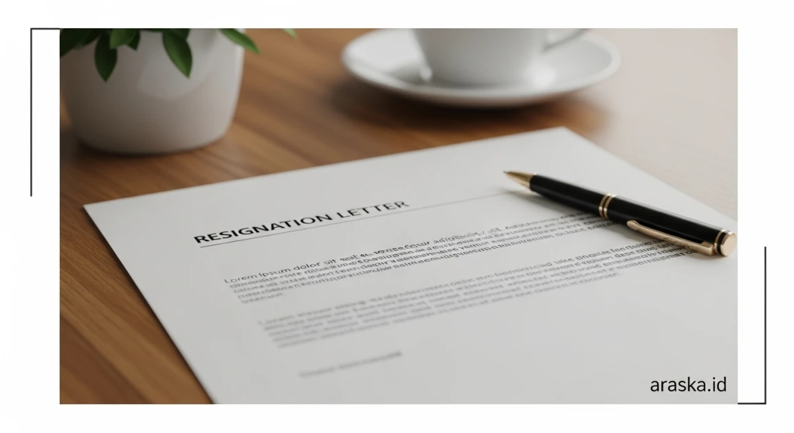 Contoh & Template Surat Pengunduran Diri Karyawan yang Tepat