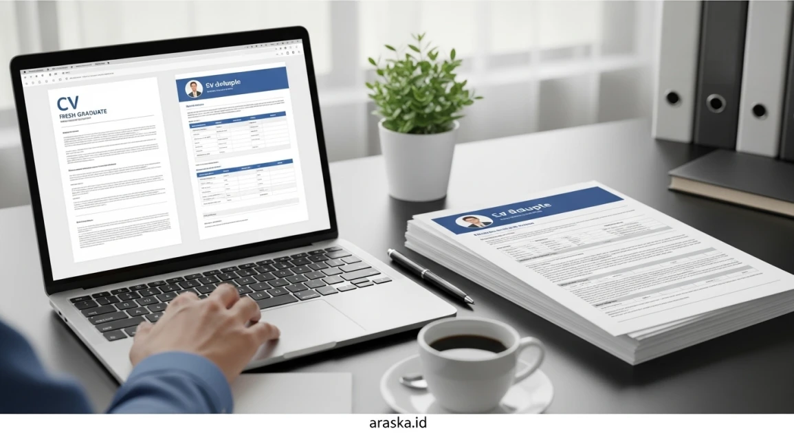 Contoh CV Fresh Graduate yang Menarik dan profesional