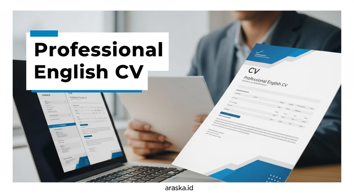 Contoh CV Bahasa Inggris Profesional untuk Melamar Kerja Internasional