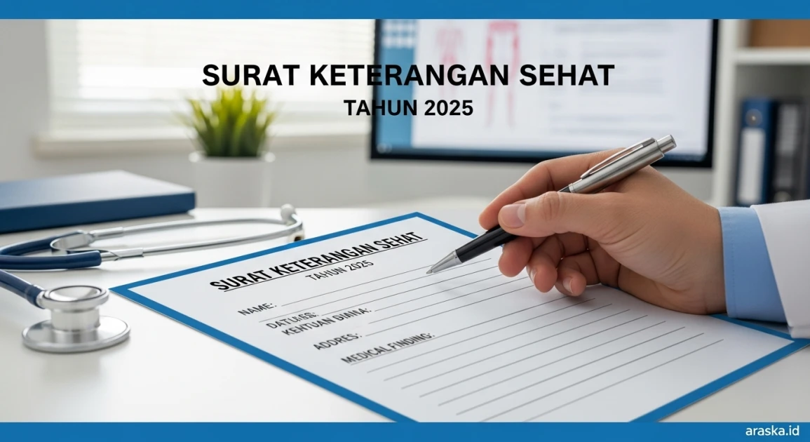 Contoh Surat Keterangan Sehat Terbaru 2025 + Cara Membuatnya