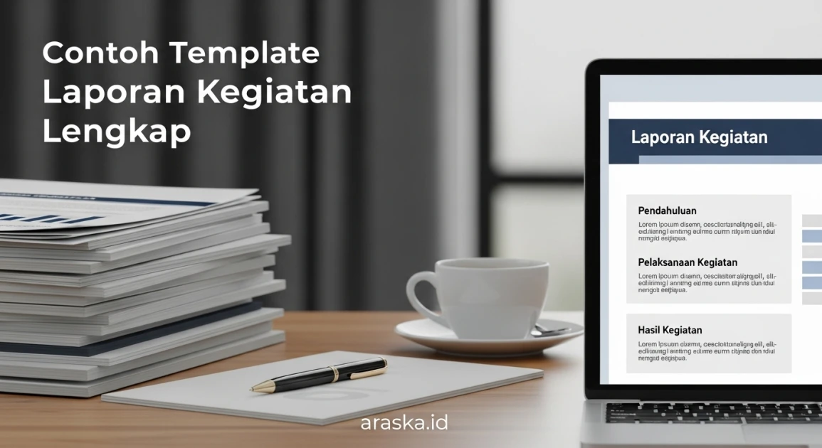Contoh Template Laporan Kegiatan Lengkap dan Profesional
