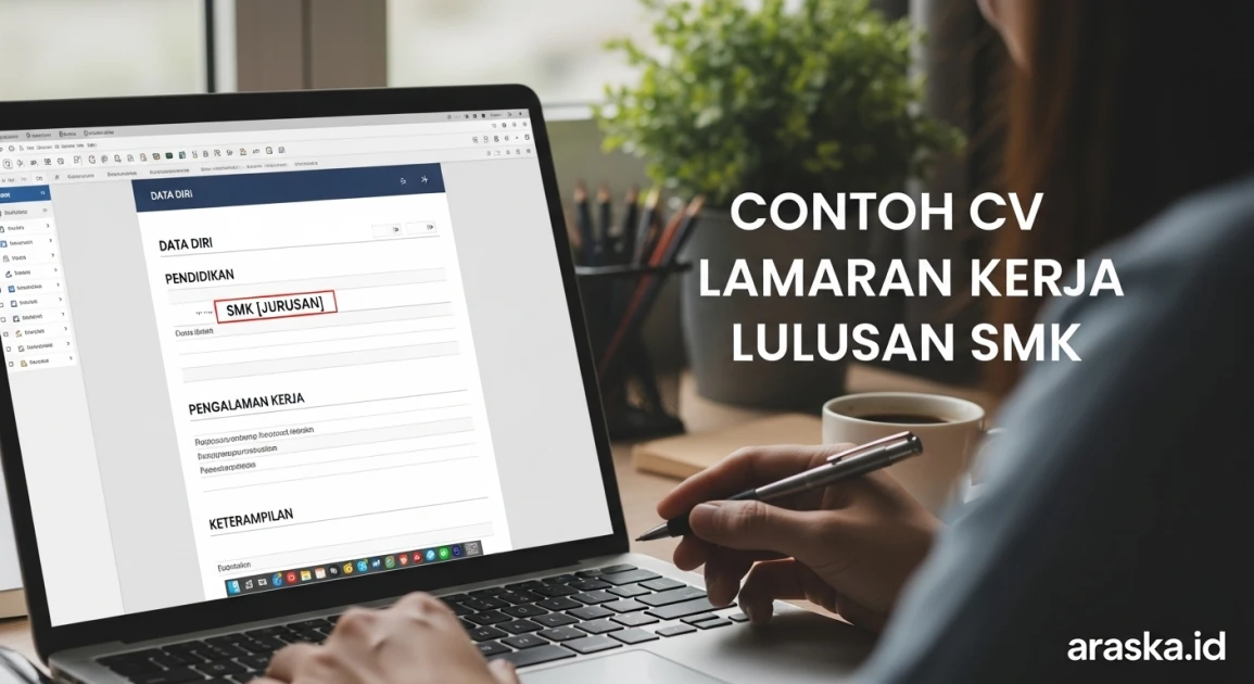 Contoh CV Lamaran Kerja Lulusan SMK yang Baik dan Benar