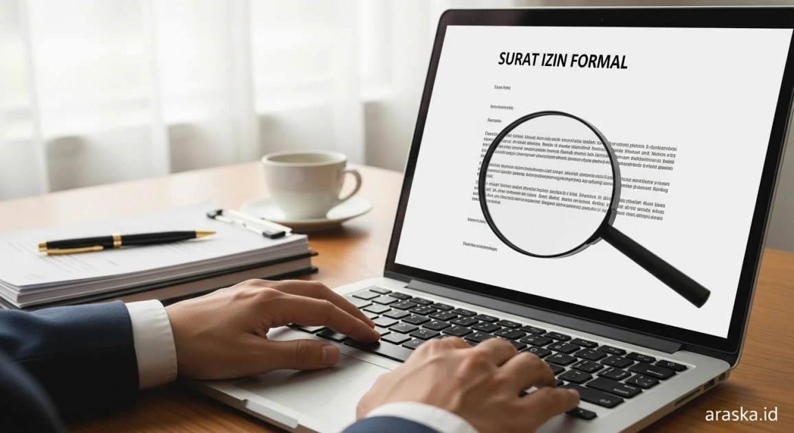 Cara Membuat Surat Izin Formal agar Terlihat Profesional