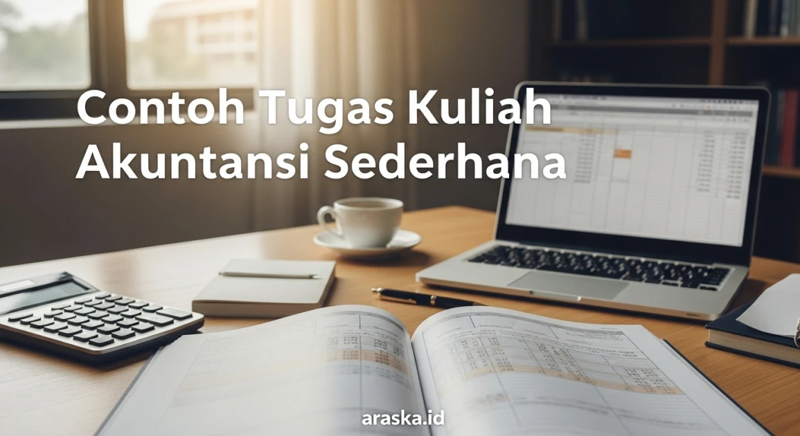 Contoh Tugas Kuliah Akuntansi Sederhana untuk Pemula