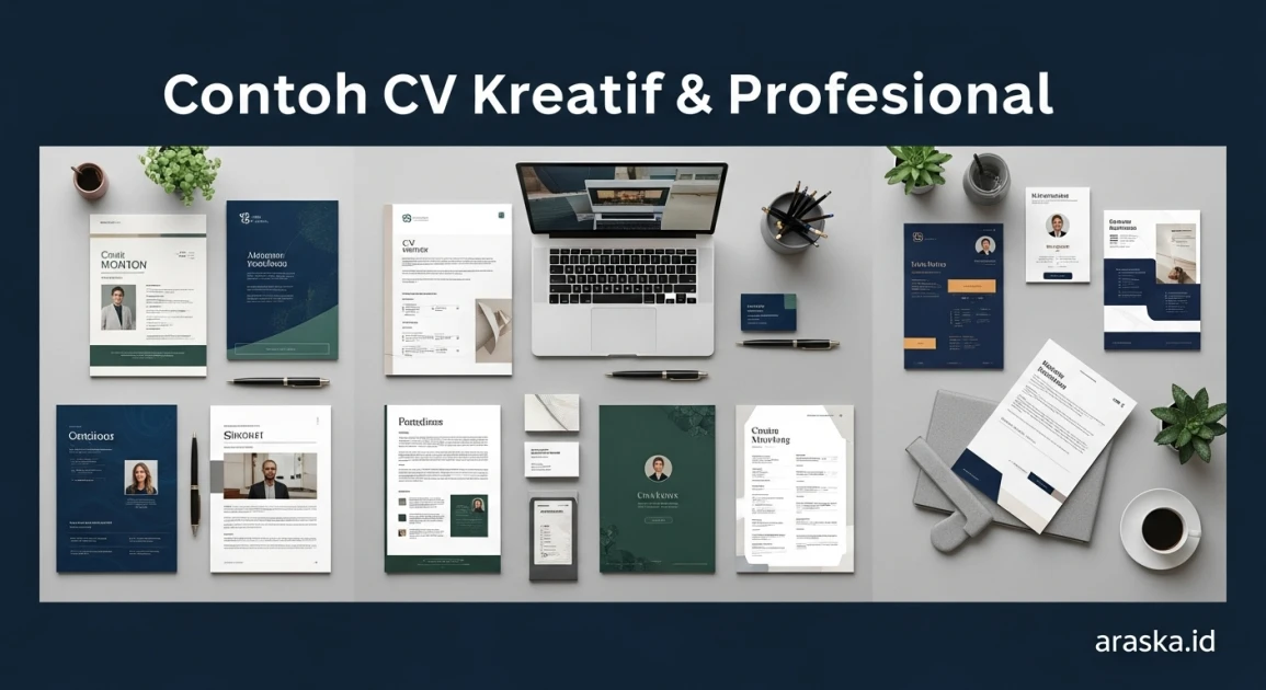 Contoh CV Kreatif & Profesional: Cara Tampil Menarik di Mata Rekruter