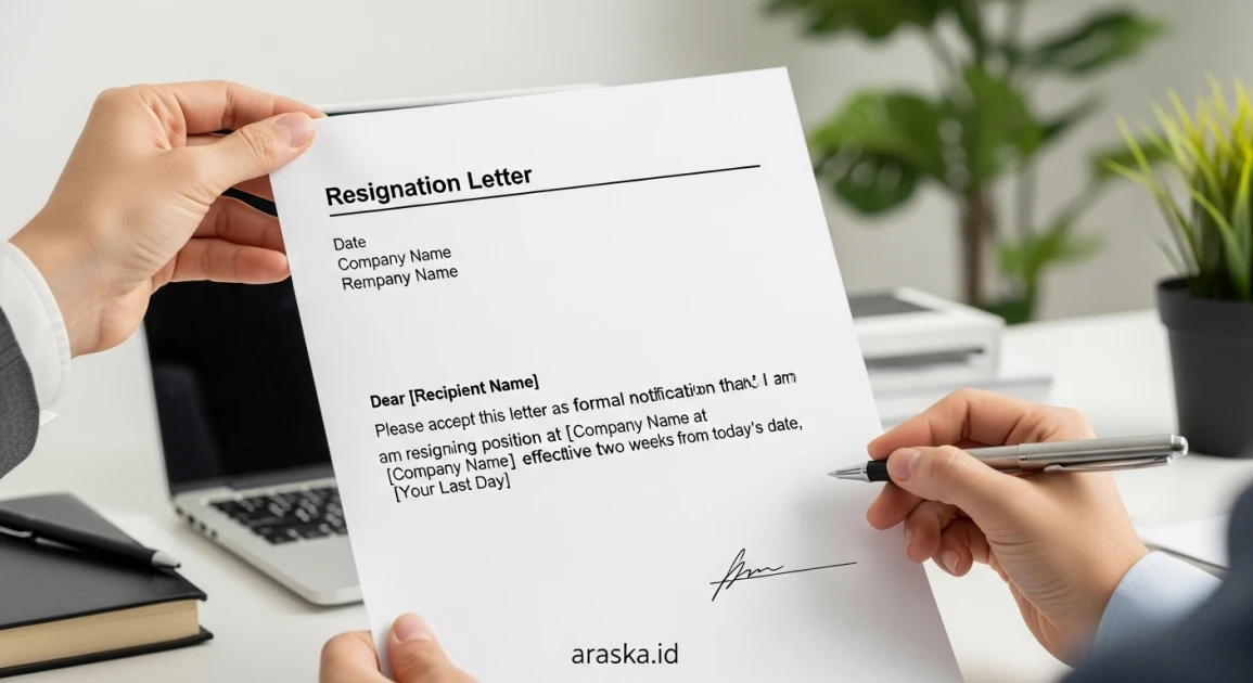 Surat Resign Profesional: Format, Struktur, dan Contoh