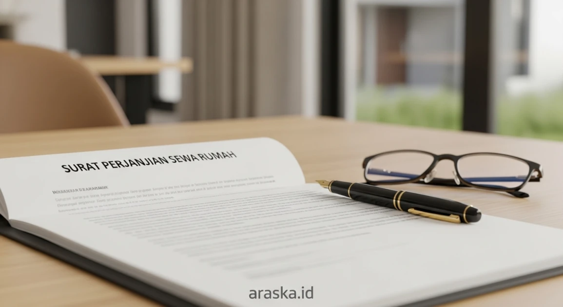 Contoh Surat Perjanjian Sewa Rumah Beserta Tips Penyusunannya
