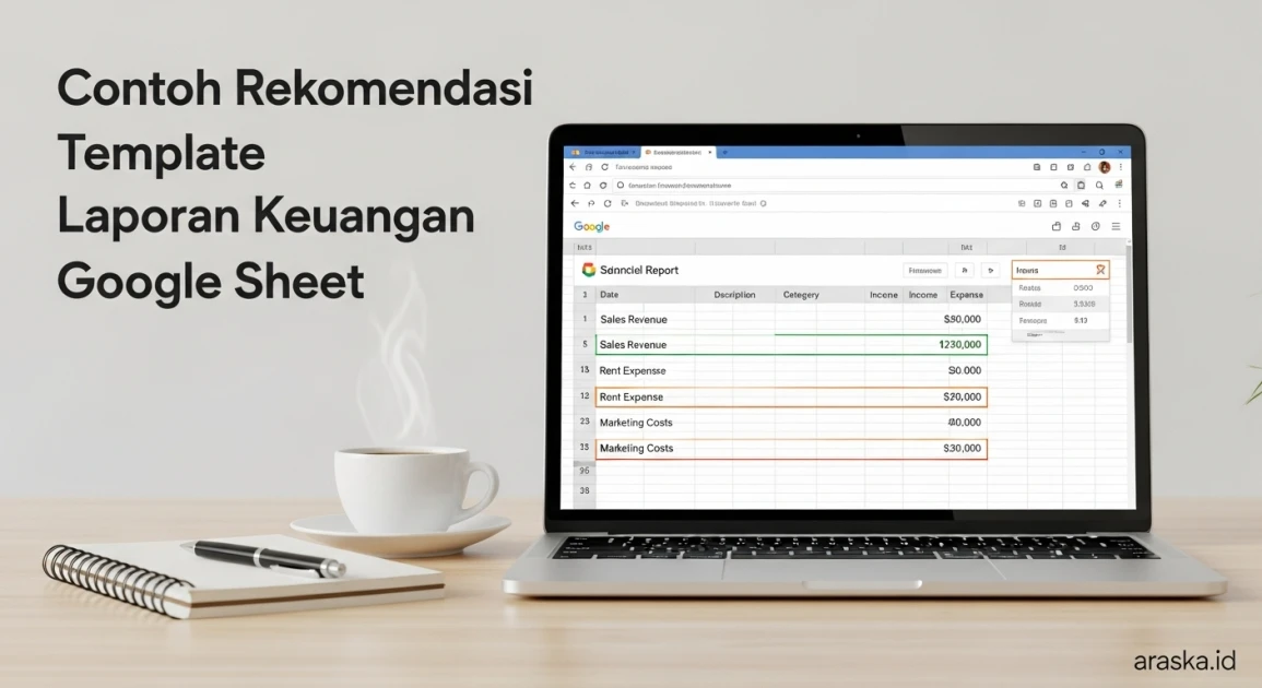 Rekomendasi Template Laporan Keuangan Google Sheet yang Siap Pakai