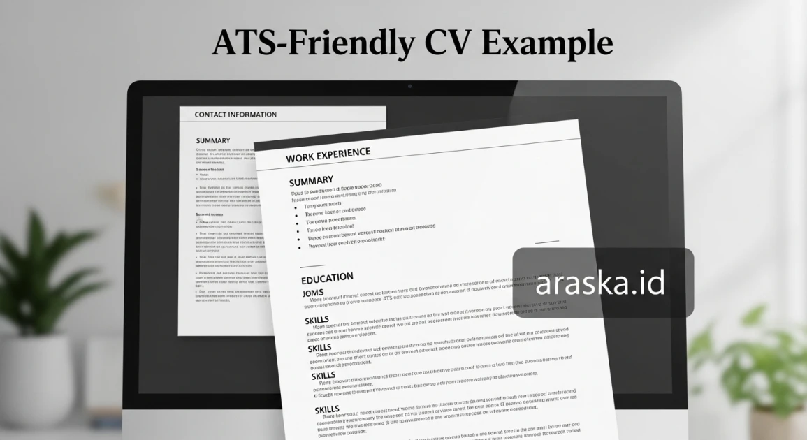 Contoh CV ATS-Friendly: Kunci Lolos Seleksi HRD & Rekrutmen Online