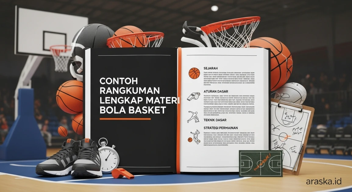 Rangkuman Lengkap Materi Bola Basket: Sejarah, Teknik, dan Peraturan