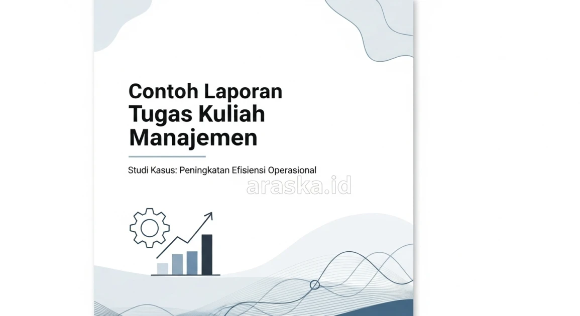 Contoh Laporan Tugas Kuliah Manajemen: Panduan Lengkap untuk Mahasiswa