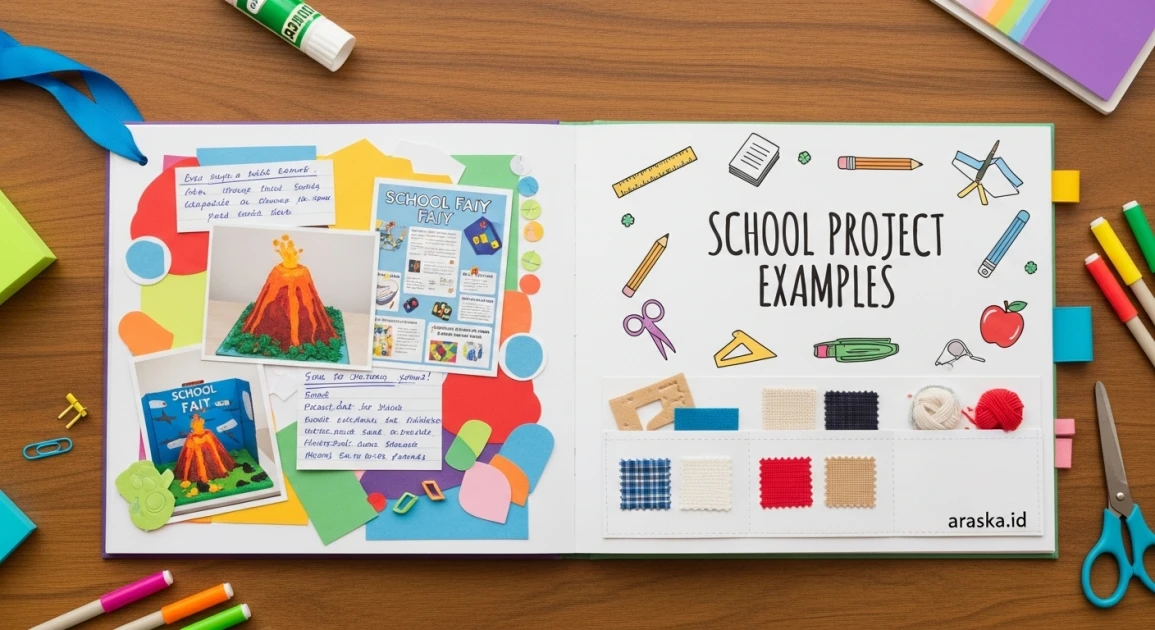 Contoh Scrapbook Tugas Sekolah: Kreatif, Rapi, dan Bernilai Seni