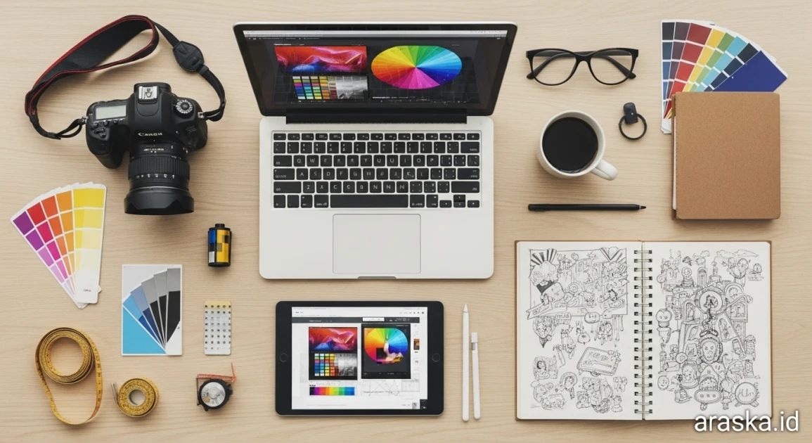 Contoh CV Pekerja Kreatif (Fotografer, Content Creator, Desainer)