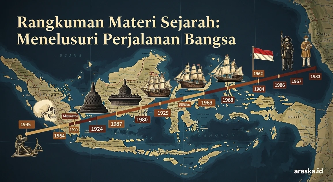 Rangkuman Materi Sejarah: Menelusuri Perjalanan Bangsa