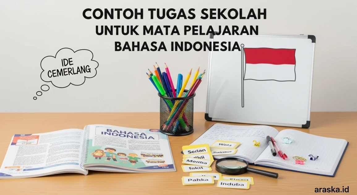 Contoh Tugas Sekolah untuk Mata Pelajaran Bahasa Indonesia