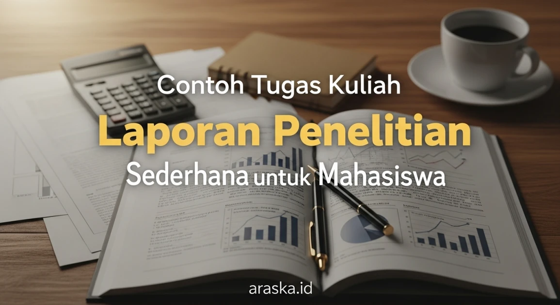 Contoh Tugas Kuliah Laporan Penelitian Sederhana untuk Mahasiswa