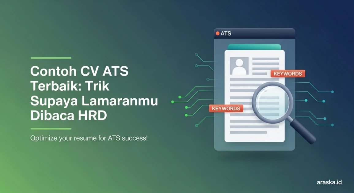 Contoh CV ATS Terbaik: Trik Supaya Lamaranmu Dibaca HRD