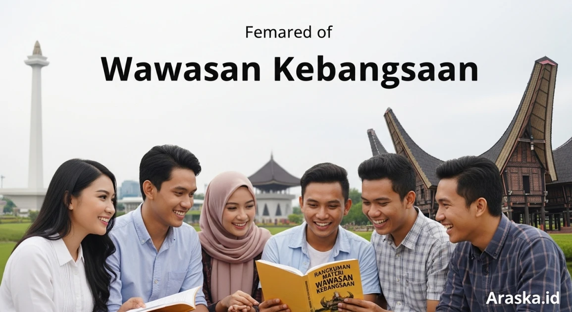 Rangkuman Materi Wawasan Kebangsaan: Nilai, Tujuan, dan Implementasi