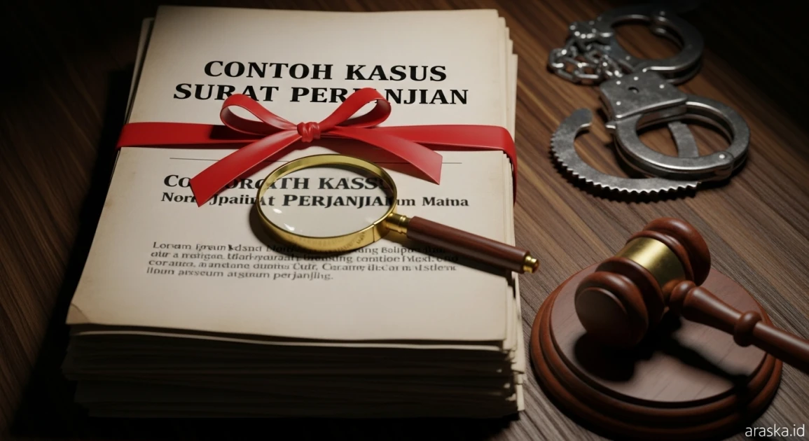 Contoh Kasus Surat Perjanjian yang Bisa Dipidanakan: Pelajaran Penting