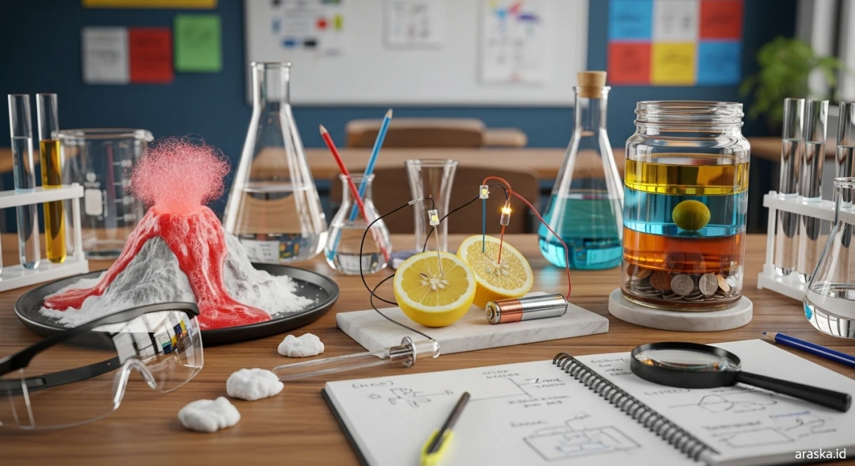 Contoh Tugas Sekolah IPA untuk Melatih Eksperimen Sederhana
