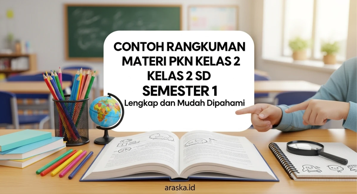Rangkuman Materi PKN Kelas 2 SD Semester 1 Lengkap dan Mudah Dipahami