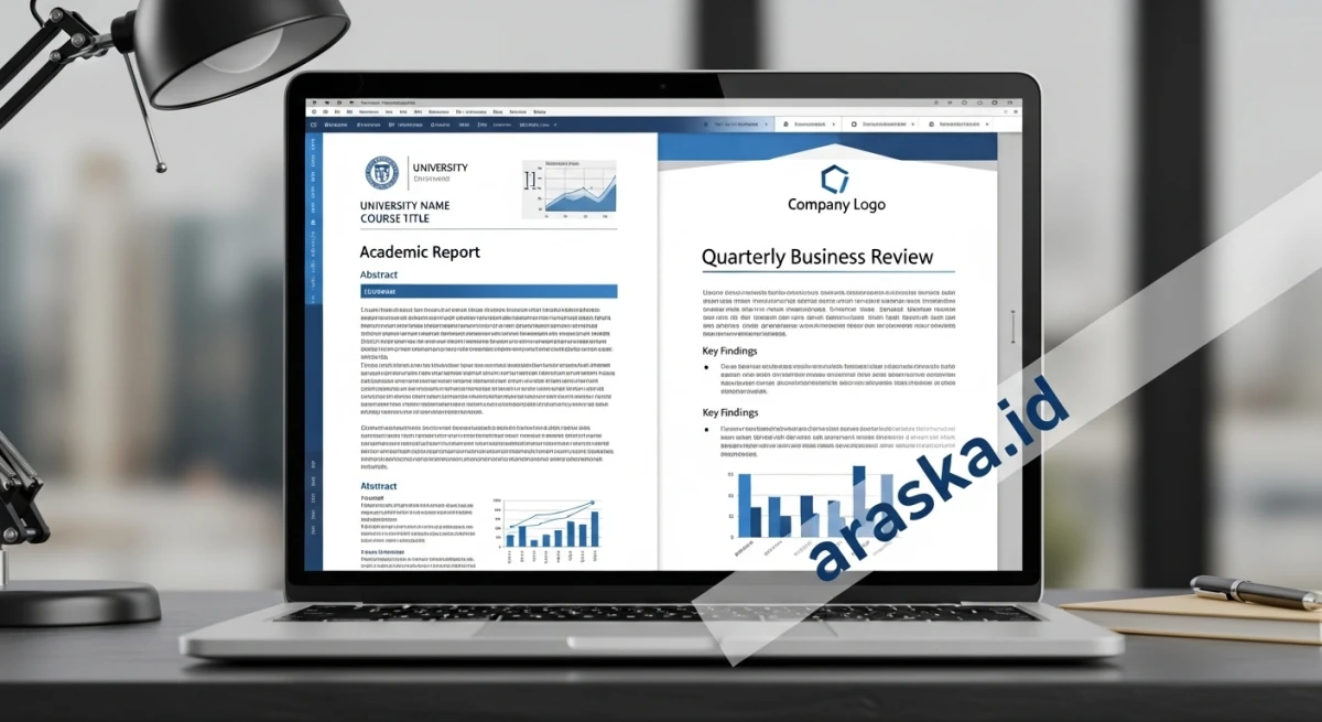 Contoh Template Laporan Word: Dari Akademik hingga Bisnis