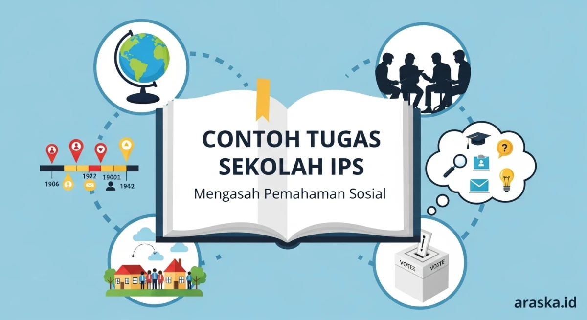 Contoh Tugas Sekolah IPS yang Mengasah Pemahaman Sosial