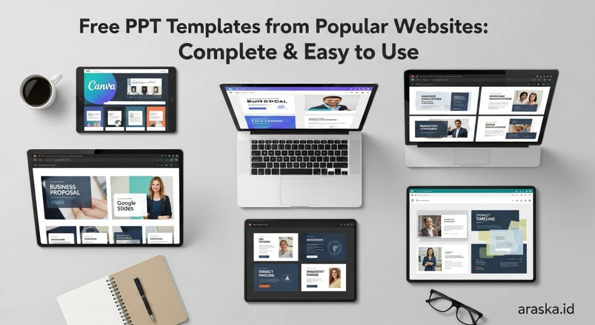 Template PPT Gratis dari Website Populer: Lengkap & Mudah Digunakan