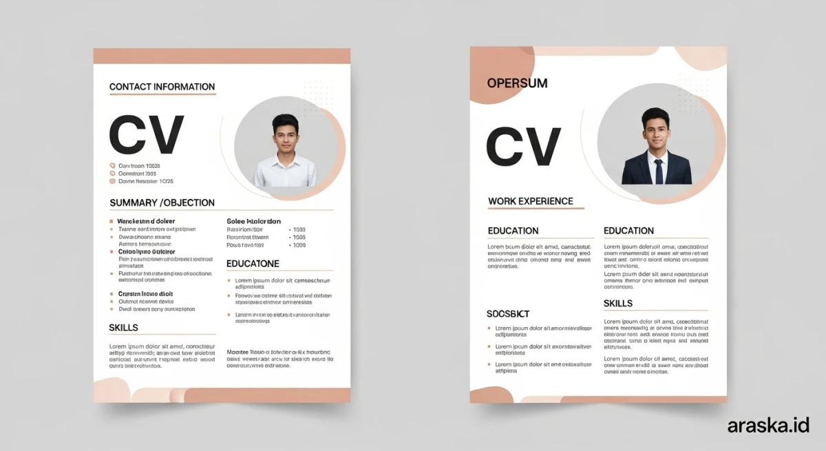 Contoh CV Menarik dan Cara Membuatnya Agar Dilirik HRD