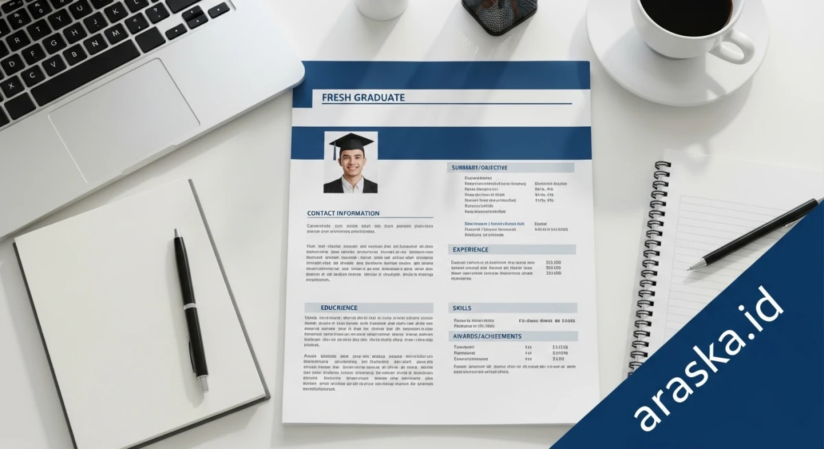 Contoh CV Fresh Graduate yang Menarik dan profesional