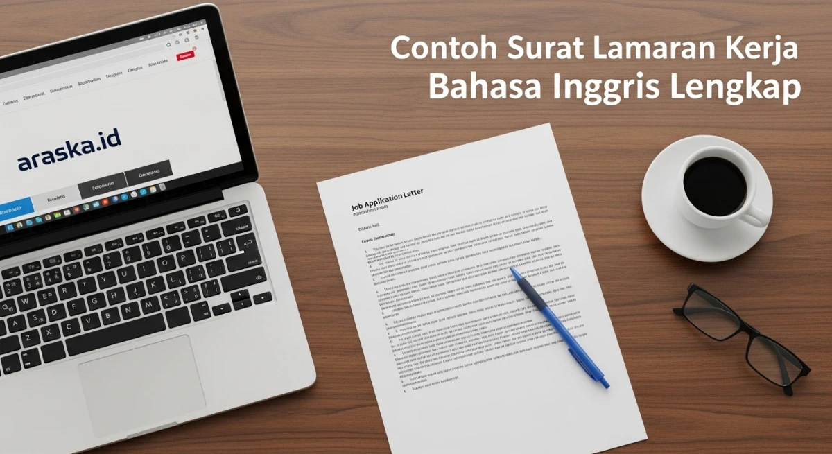 Contoh Surat Lamaran Kerja Bahasa Inggris Lengkap