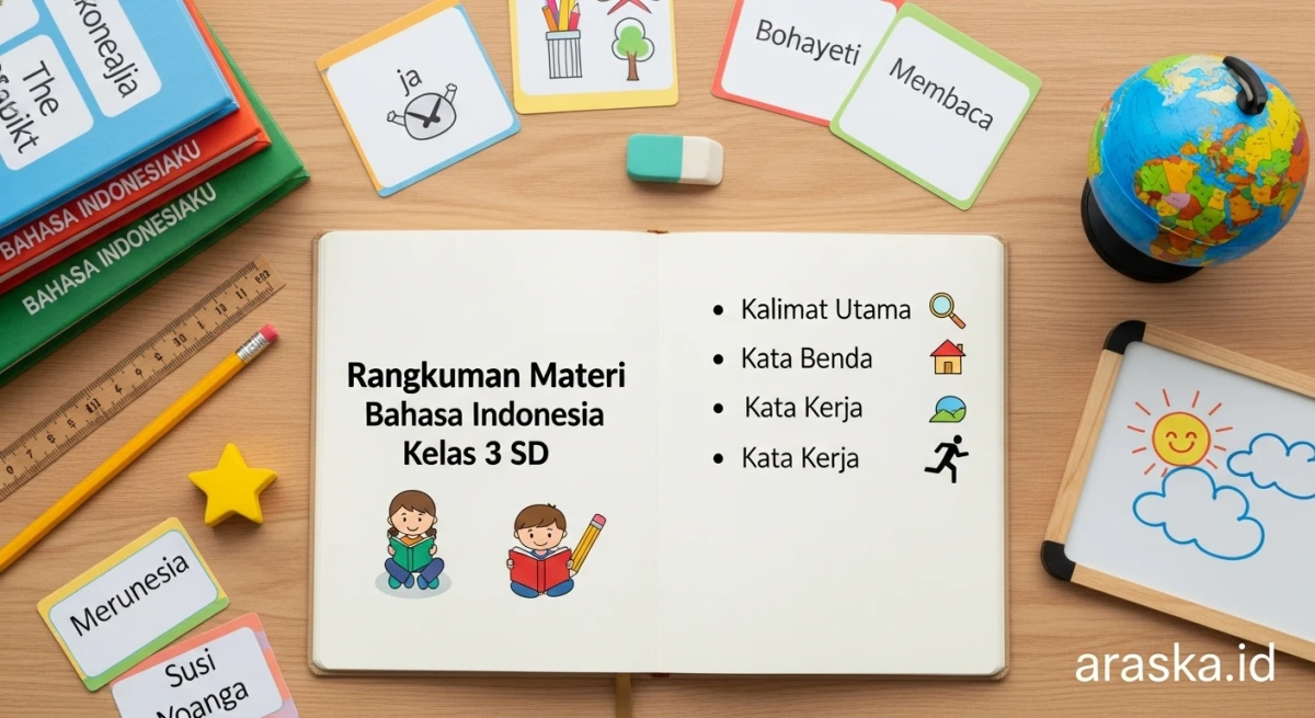 Rangkuman Materi Bahasa Indonesia Kelas 3 SD