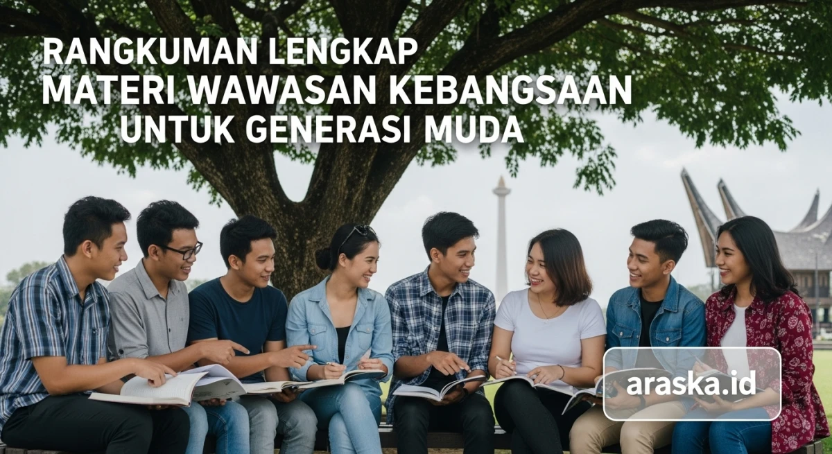 Rangkuman Lengkap Materi Wawasan Kebangsaan untuk Generasi Muda