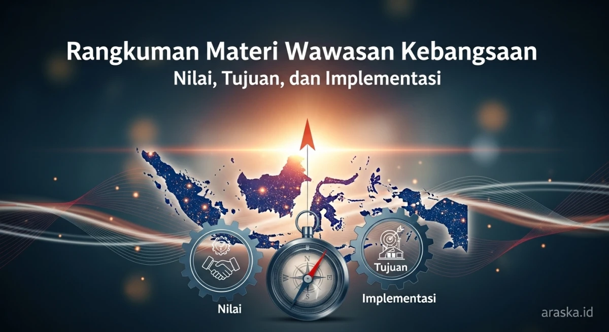 Rangkuman Materi Wawasan Kebangsaan: Nilai, Tujuan, dan Implementasi
