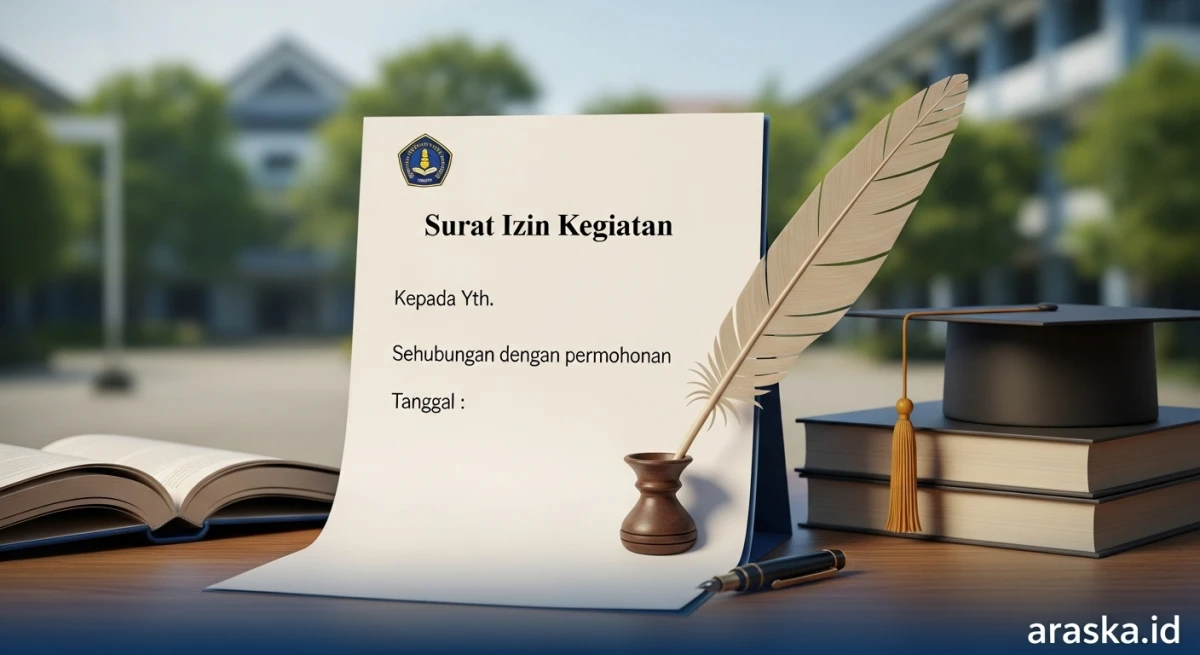 Contoh Surat Izin Kegiatan untuk Sekolah, Kampus, dan Organisasi