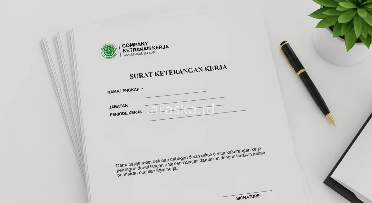 Contoh Surat Keterangan Kerja Terbaru: Lengkap dengan Format dan Cara Membuatnya
