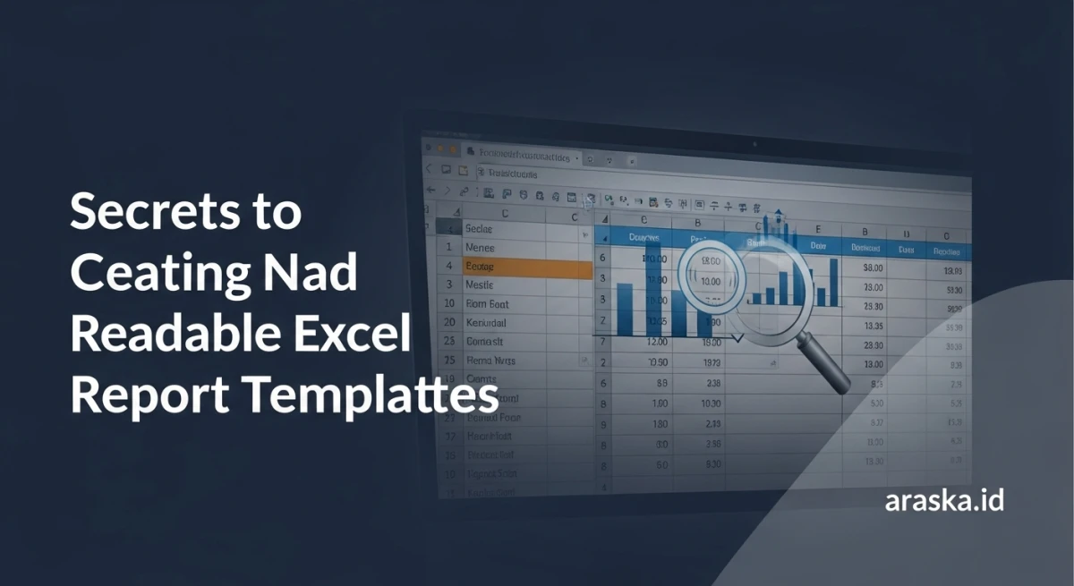 Rahasia Membuat Template Laporan Excel yang Rapi dan Mudah Dibaca