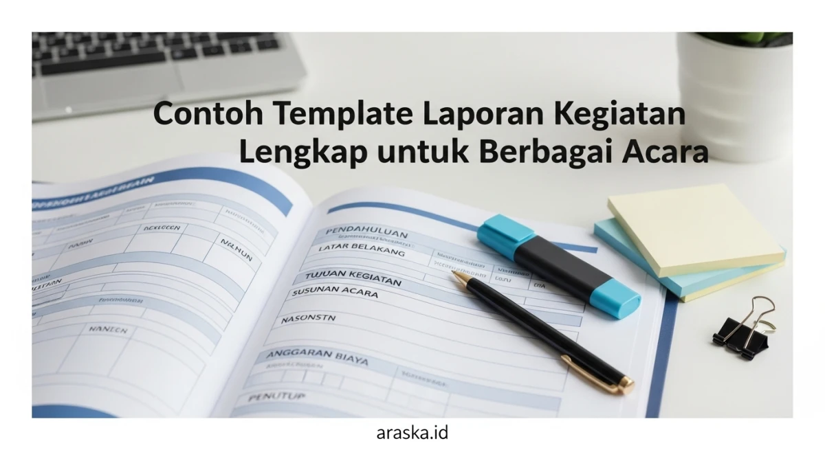 Contoh Template Laporan Kegiatan Lengkap untuk Berbagai Acara