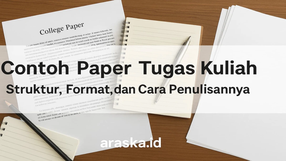 Contoh Paper Tugas Kuliah: Struktur, Format, dan Cara Penulisannya