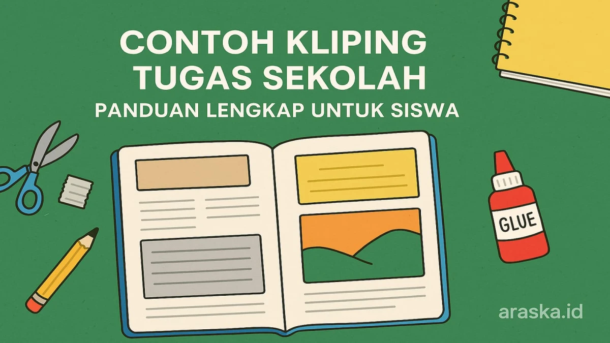 Contoh Kliping Tugas Sekolah: Panduan Lengkap untuk Siswa