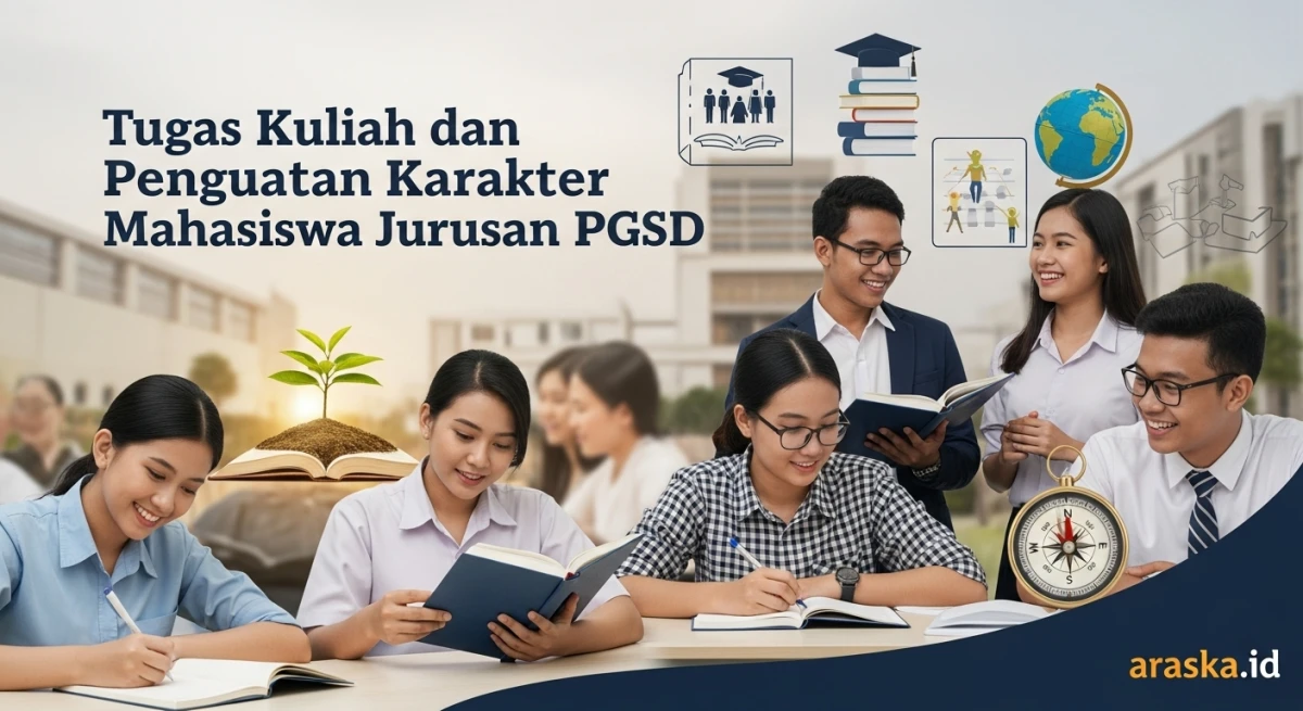 Tugas Kuliah dan Penguatan Karakter Mahasiswa Jurusan PGSD