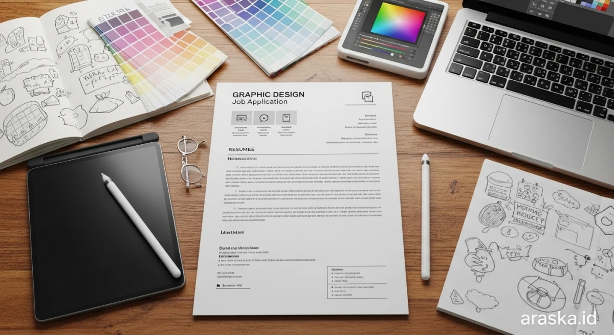 Contoh Surat Lamaran Kerja Desain Grafis Kreatif