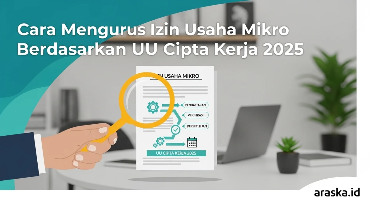 Cara Mengurus Izin Usaha Mikro Berdasarkan UU Cipta Kerja 2025