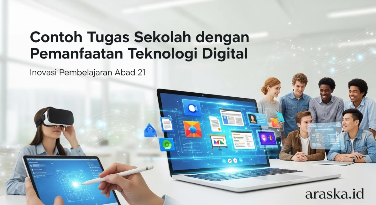 Contoh Tugas Sekolah dengan Pemanfaatan Teknologi Digital