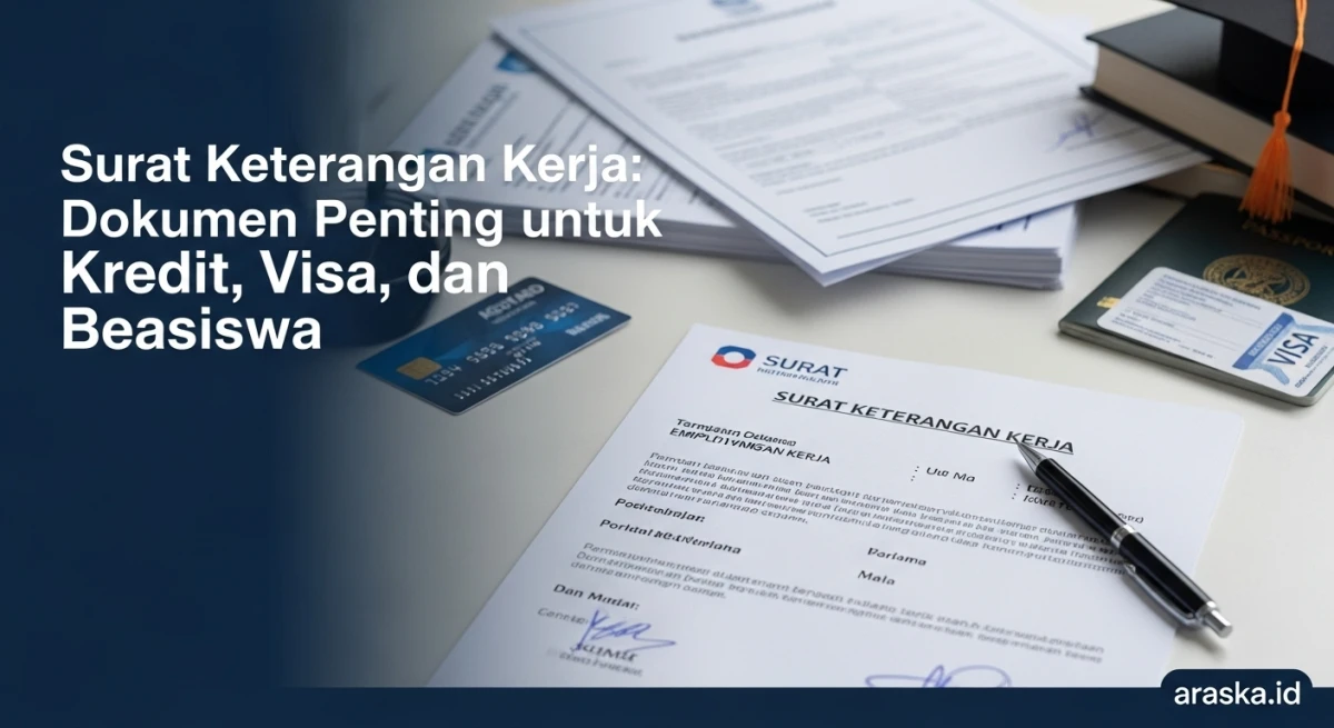 Surat Keterangan Kerja: Dokumen Penting untuk Kredit, Visa, dan Beasiswa