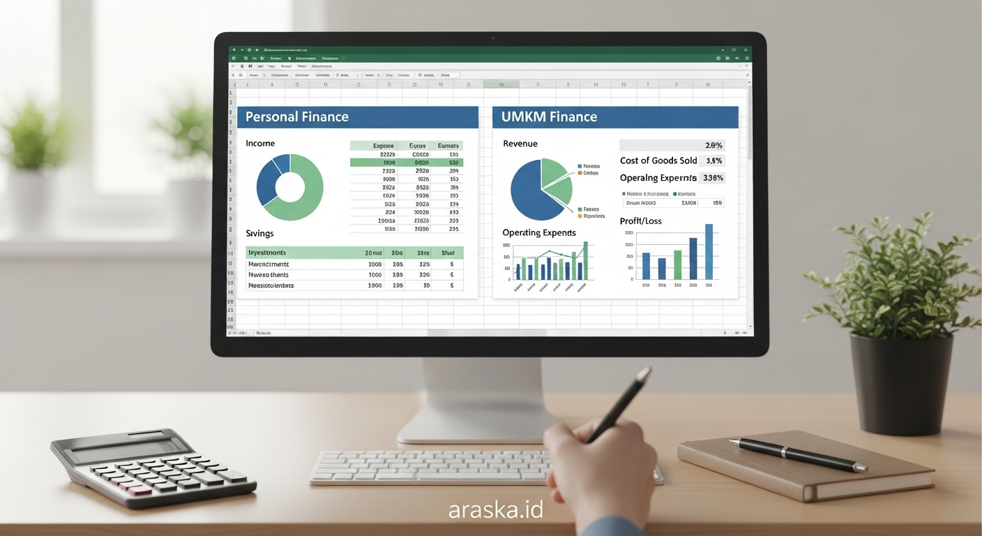 Contoh Template Laporan Keuangan Excel untuk Personal Finance dan UMKM