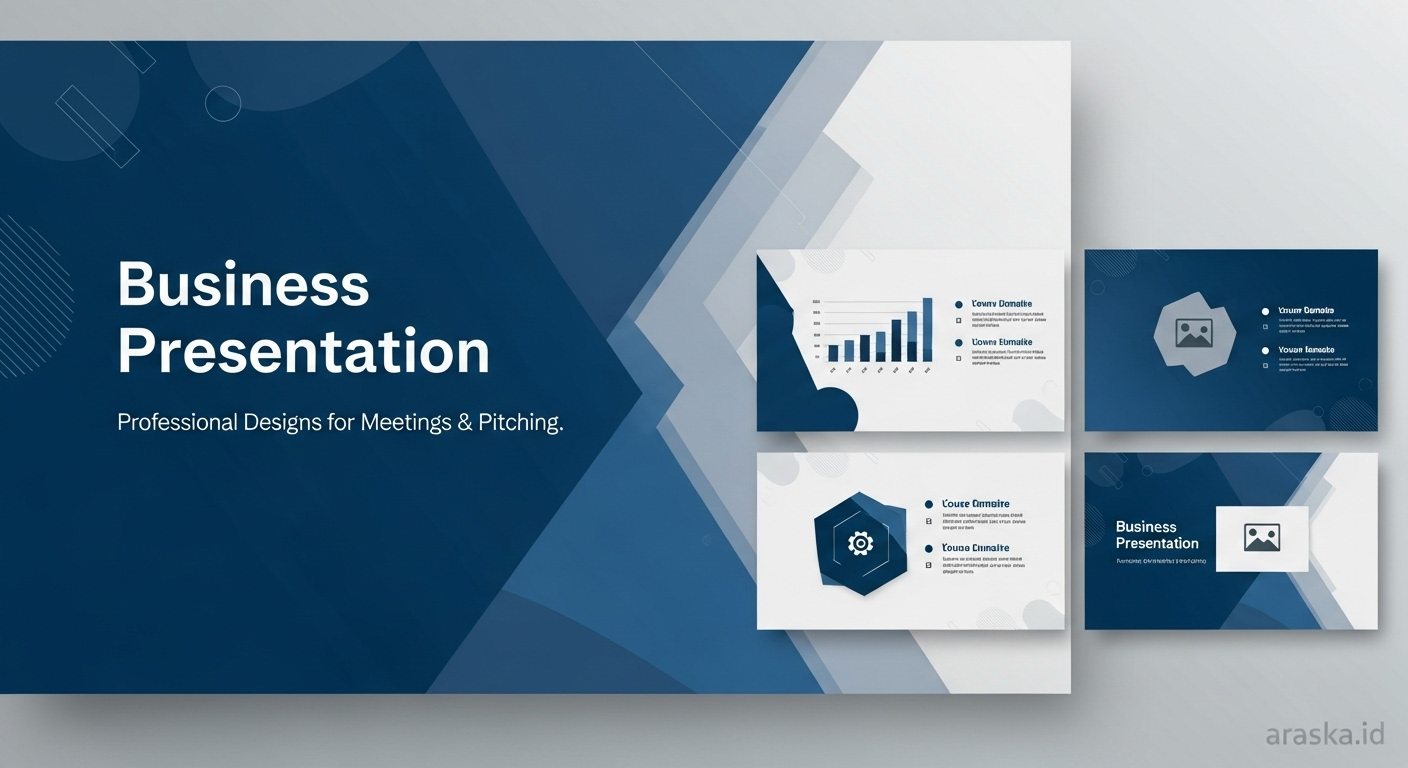 Template PowerPoint Bisnis: Desain Profesional untuk Meeting & Pitching