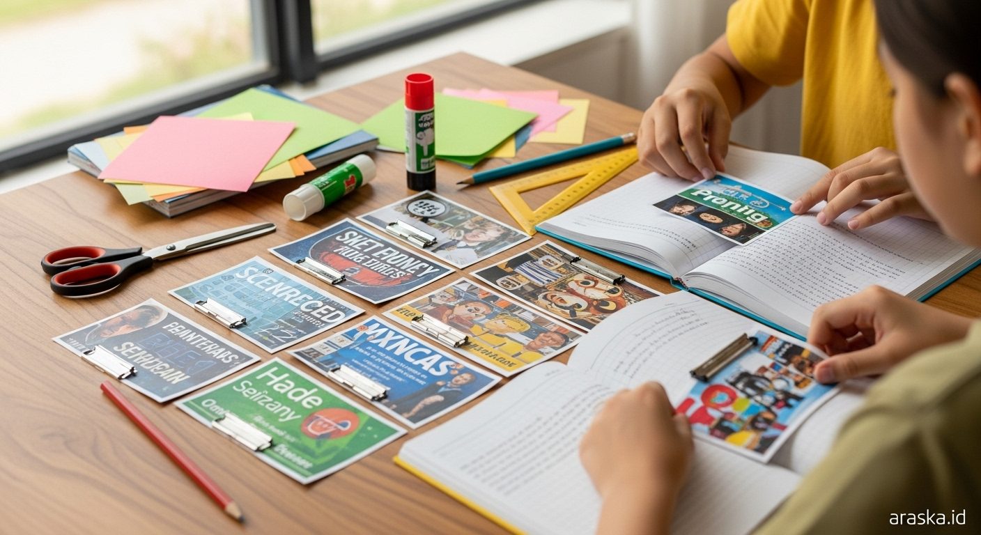 Cara Praktis Membuat Kliping Tugas Sekolah dengan Hasil Maksimal